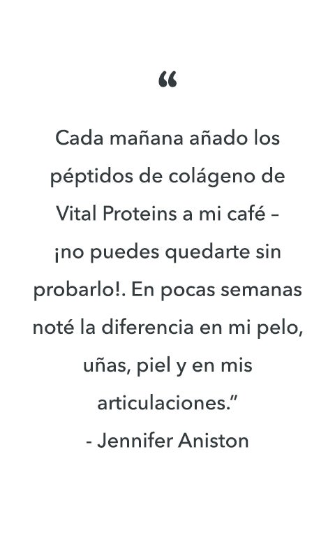 Vital Proteins Testimonial